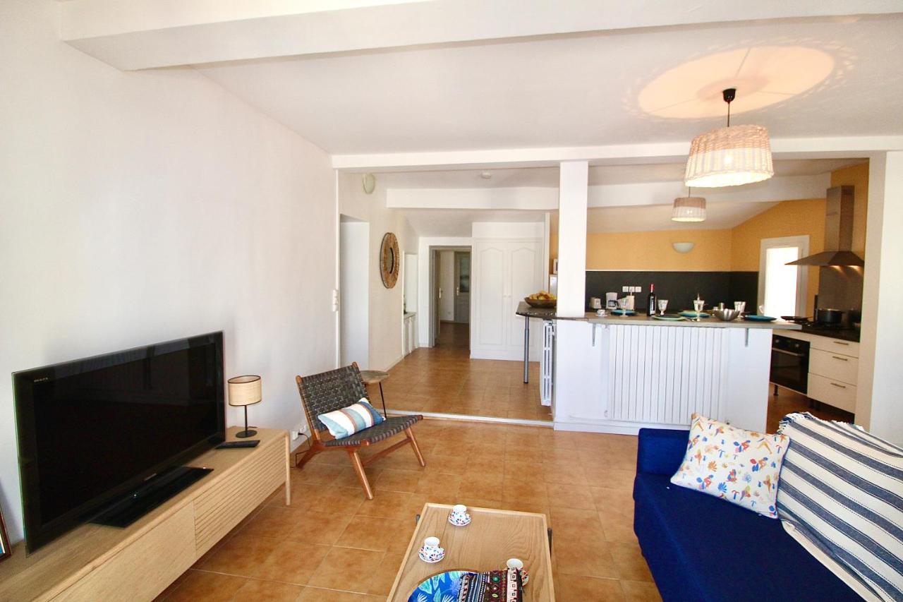 Grand Appartement Avec Vue Sur Quai Sete Exterior photo